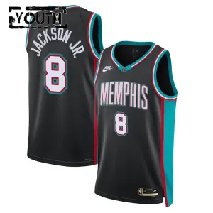 Nike Memphis Grizzlies Jaren Jackson JR Trikot Classic Edition 25/26 Swingman Schwarz Für Kinder