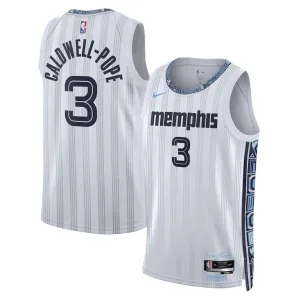 Nike Memphis Grizzlies Kentavious Caldwell Pope Trikot City Edition 25/26 Swingman Grau Für Herren