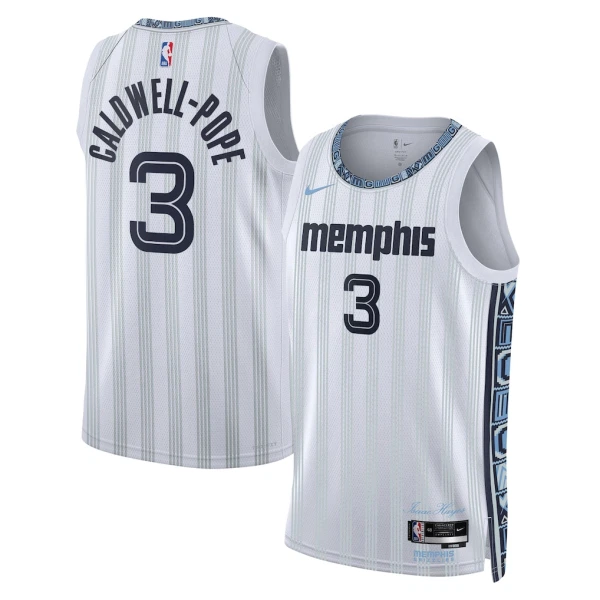 Nike Memphis Grizzlies Kentavious Caldwell Pope Trikot City Edition 25/26 Swingman Grau Für Herren