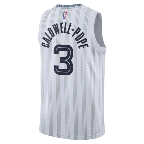 Nike Memphis Grizzlies Kentavious Caldwell Pope Trikot City Edition 25/26 Swingman Grau Für Herren