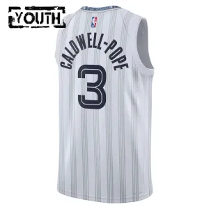 Nike Memphis Grizzlies Kentavious Caldwell Pope Trikot City Edition 25/26 Swingman Grau Für Kinder