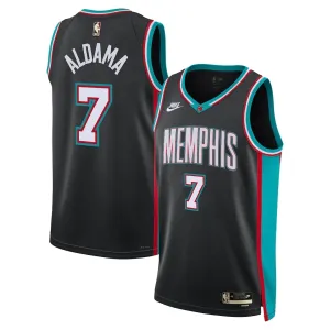 Nike Memphis Grizzlies Santi Aldama Trikot Classic Edition 25/26 Swingman Schwarz Für Herren