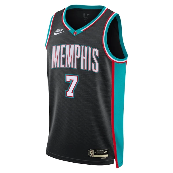 Nike Memphis Grizzlies Santi Aldama Trikot Classic Edition 25/26 Swingman Schwarz Für Herren