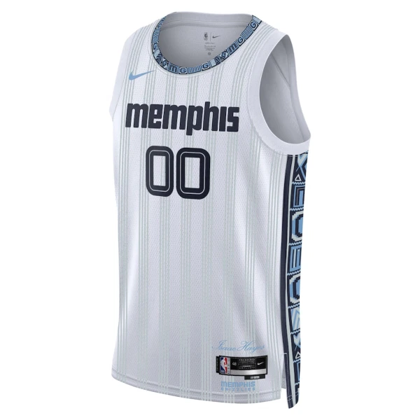Nike Memphis Grizzlies Trikot Personalisiert City Edition 25/26 Swingman Grau Für Herren