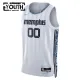 Nike Memphis Grizzlies Trikot Personalisiert City Edition 25/26 Swingman Grau Für Kinder