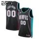 Nike Memphis Grizzlies Trikot Personalisiert Classic Edition 25/26 Swingman Schwarz Für Kinder