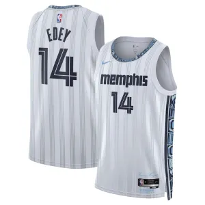 Nike Memphis Grizzlies Zach Edey Trikot City Edition 25/26 Swingman Grau Für Herren