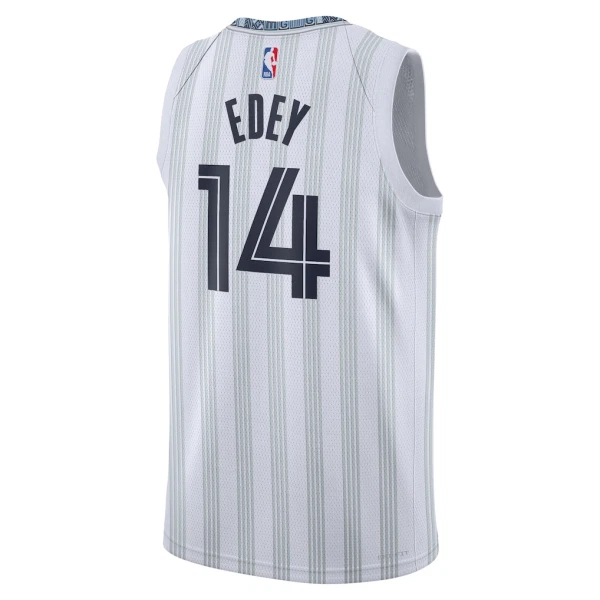 Nike Memphis Grizzlies Zach Edey Trikot City Edition 25/26 Swingman Grau Für Herren