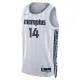 Nike Memphis Grizzlies Zach Edey Trikot City Edition 25/26 Swingman Grau Für Herren