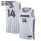 Nike Memphis Grizzlies Zach Edey Trikot City Edition 25/26 Swingman Grau Für Kinder