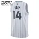 Nike Memphis Grizzlies Zach Edey Trikot City Edition 25/26 Swingman Grau Für Kinder