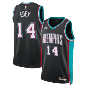 Nike Memphis Grizzlies Zach Edey Trikot Classic Edition 25/26 Swingman Schwarz Für Herren Nike Memphis Grizzlies Zach Edey Trikot Classic Edition 25/26 Swingman Schwarz Für Herren
