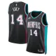 Nike Memphis Grizzlies Zach Edey Trikot Classic Edition 25/26 Swingman Schwarz Für Herren Nike Memphis Grizzlies Zach Edey Trikot Classic Edition 25/26 Swingman Schwarz Für Herren