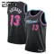 Nike Miami Heat Bam Adebayo Trikot City Edition 25/26 Swingman Schwarz Für Kinder