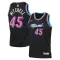 Nike Miami Heat Davion Mitchell Trikot City Edition 25/26 Swingman Schwarz Für Herren