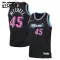 Nike Miami Heat Davion Mitchell Trikot City Edition 25/26 Swingman Schwarz Für Kinder