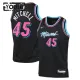 Nike Miami Heat Davion Mitchell Trikot City Edition 25/26 Swingman Schwarz Für Kinder