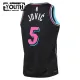 Nike Miami Heat Nikola Jovic Trikot City Edition 25/26 Swingman Schwarz Für Kinder