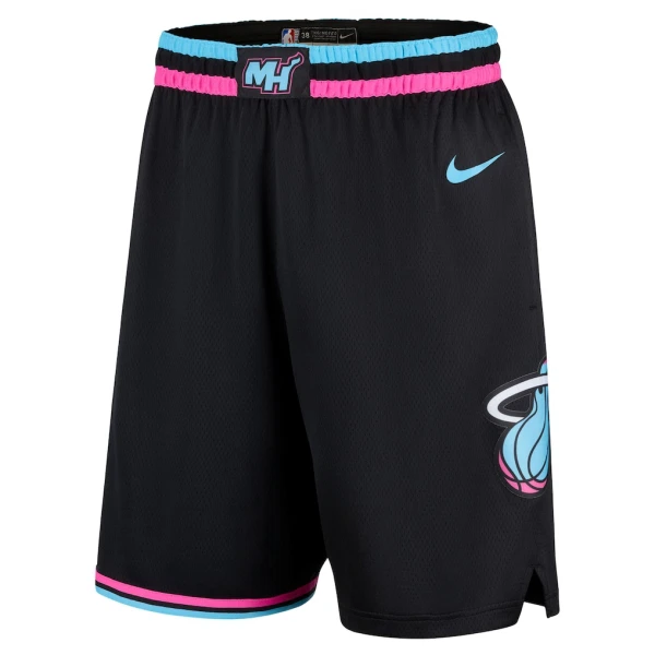 Nike Miami Heat Shorts City Edition 25/26 Swingman Für Herren