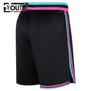 Nike Miami Heat Shorts City Edition 25/26 Swingman Für Kinder