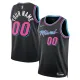 Nike Miami Heat Trikot Personalisiert City Edition 25/26 Swingman Schwarz Für Herren