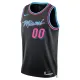 Nike Miami Heat Trikot Personalisiert City Edition 25/26 Swingman Schwarz Für Herren