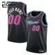Nike Miami Heat Trikot Personalisiert City Edition 25/26 Swingman Schwarz Für Kinder
