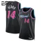 Nike Miami Heat Tyler Herro Trikot City Edition 25/26 Swingman Schwarz Für Kinder