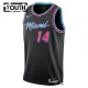 Nike Miami Heat Tyler Herro Trikot City Edition 25/26 Swingman Schwarz Für Kinder
