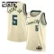 Nike Milwaukee Bucks Gary Trent JR Trikot City Edition 25/26 Swingman Weiß Für Kinder