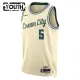 Nike Milwaukee Bucks Gary Trent JR Trikot City Edition 25/26 Swingman Weiß Für Kinder