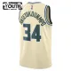 Nike Milwaukee Bucks Giannis Antetokounmpo Trikot City Edition 25/26 Swingman Weiß Für Kinder