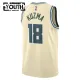 Nike Milwaukee Bucks Kyle Kuzma Trikot City Edition 25/26 Swingman Weiß Für Kinder
