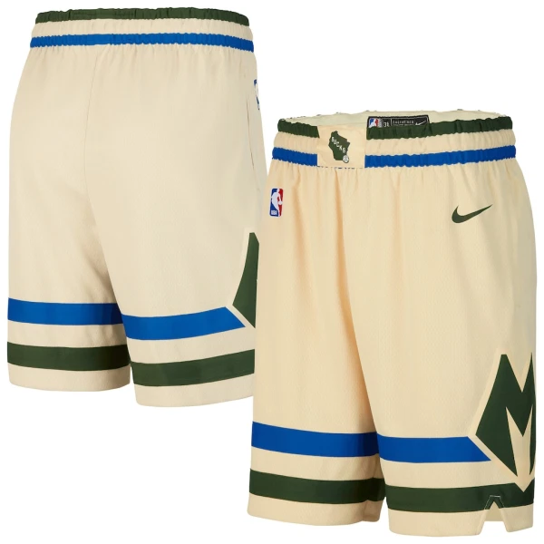 Nike Milwaukee Bucks Shorts City Edition 25/26 Swingman Für Herren