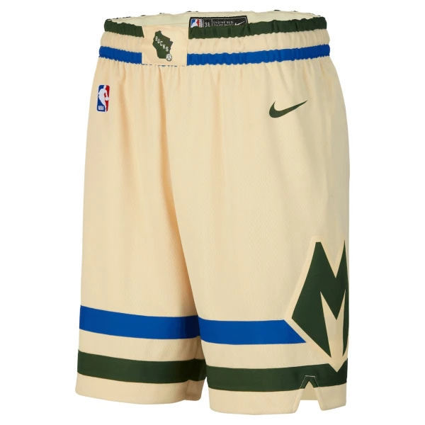 Nike Milwaukee Bucks Shorts City Edition 25/26 Swingman Für Herren