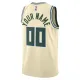 Nike Milwaukee Bucks Trikot Personalisiert City Edition 25/26 Swingman Weiß Für Herren