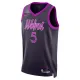 Nike Minnesota Timberwolves Anthony Edwards Trikot City Edition 25/26 Swingman Schwarz Für Herren