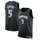 Nike Minnesota Timberwolves Anthony Edwards Trikot Classic Edition 25/26 Swingman Schwarz Für Herren