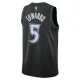 Nike Minnesota Timberwolves Anthony Edwards Trikot Classic Edition 25/26 Swingman Schwarz Für Herren