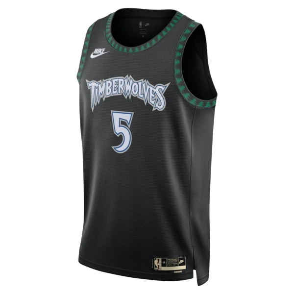 Nike Minnesota Timberwolves Anthony Edwards Trikot Classic Edition 25/26 Swingman Schwarz Für Herren