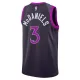 Nike Minnesota Timberwolves Jaden Mcdaniels Trikot City Edition 25/26 Swingman Schwarz Für Herren