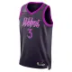 Nike Minnesota Timberwolves Jaden Mcdaniels Trikot City Edition 25/26 Swingman Schwarz Für Herren