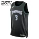 Nike Minnesota Timberwolves Jaden Mcdaniels Trikot Classic Edition 25/26 Swingman Schwarz Für Kinder