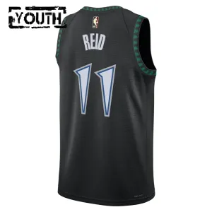 Nike Minnesota Timberwolves Naz Reid Trikot Classic Edition 25/26 Swingman Schwarz Für Kinder