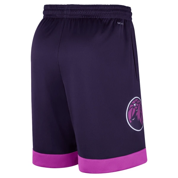 Nike Minnesota Timberwolves Shorts City Edition 25/26 Swingman Für Herren