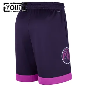 Nike Minnesota Timberwolves Shorts City Edition 25/26 Swingman Für Kinder