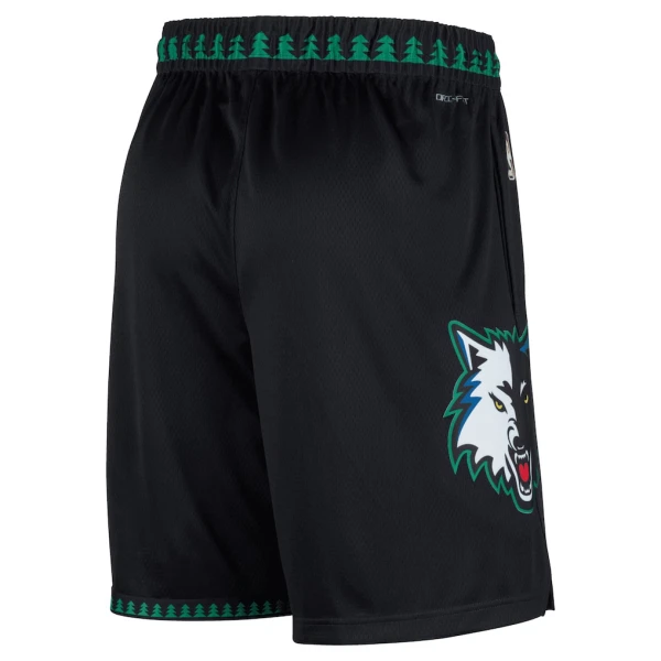 Nike Minnesota Timberwolves Shorts Classic Edition 25/26 Swingman Für Herren