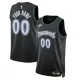 Nike Minnesota Timberwolves Trikot Personalisiert Classic Edition 25/26 Swingman Schwarz Für Herren