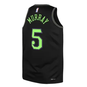 Nike New Orleans Pelicans Dejounte Murray Trikot City Edition 25/26 Swingman Schwarz Für Herren
