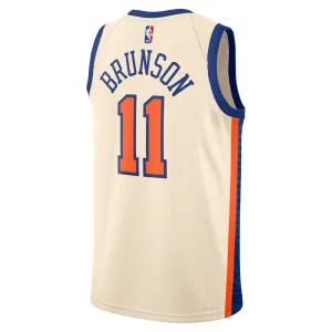Nike New York Knicks Jalen Brunson Trikot City Edition 25/26 Swingman Weiß Für Herren